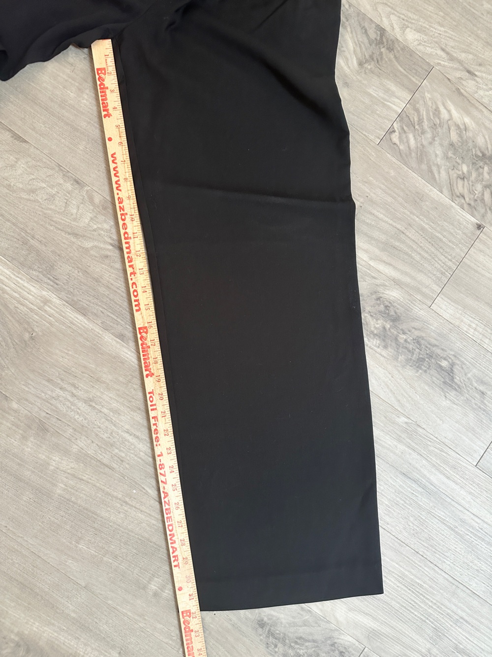 NWT Sezane Loulou Trousers in Black, High-Waist Wide-Leg Pleated Trousers - Picture 8 of 10